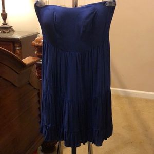 Navy Blue Maxi Dress